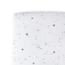  Cotton Muslin Crib Sheet - Shooting Stars - Crib Sheet - Shooting Stars