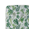 Cotton Muslin Crib Sheet - Tropical Leaf - Crib Sheet - Tropical Leaf