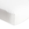 Cotton Muslin Crib Sheet - White - Crib Sheet - White