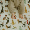 Cotton Muslin Crib Sheet - Woof - Crib Sheet - Woof