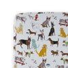 Cotton Muslin Crib Sheet - Woof - Crib Sheet - Woof