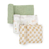 Cotton Muslin Swaddle Blanket 3 Pack - Desert Night - Swaddle Multi Pack - Desert Night