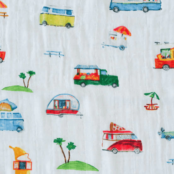 Cotton Muslin Swaddle Blanket 3 Pack - Summer Vibe - Swaddle Multi Pack - Summer Vibe