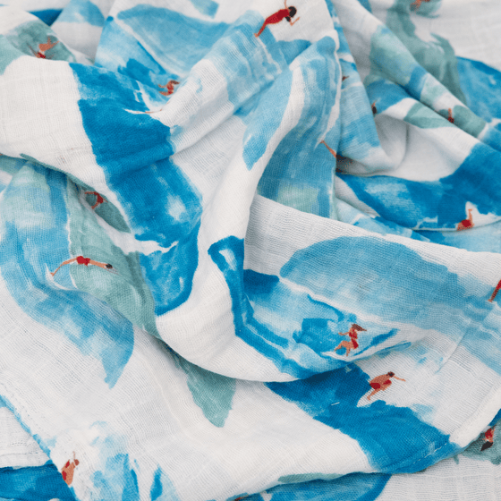 Cotton Muslin Swaddle Blanket 3 Pack - Summer Vibe - Swaddle Multi Pack - Summer Vibe