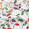 Cotton Muslin Swaddle Blanket - Christmas Bulbs - Swaddle Blanket - Christmas Bulbs