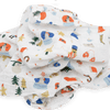 Cotton Muslin Swaddle Blanket - Christmas Time - Swaddle Blanket - Christmas Time