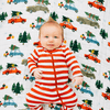 Cotton Muslin Swaddle Blanket - Holiday Haul - Swaddle Blanket - Holiday Haul