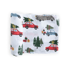  Cotton Muslin Swaddle Blanket - Holiday Haul - Swaddle Blanket - Holiday Haul