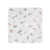 Cotton Muslin Swaddle Blanket - Mermaids - Swaddle Blanket - Mermaids