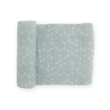  Cotton Muslin Swaddle Blanket - Misty Field - Swaddle Blanket - Misty Field