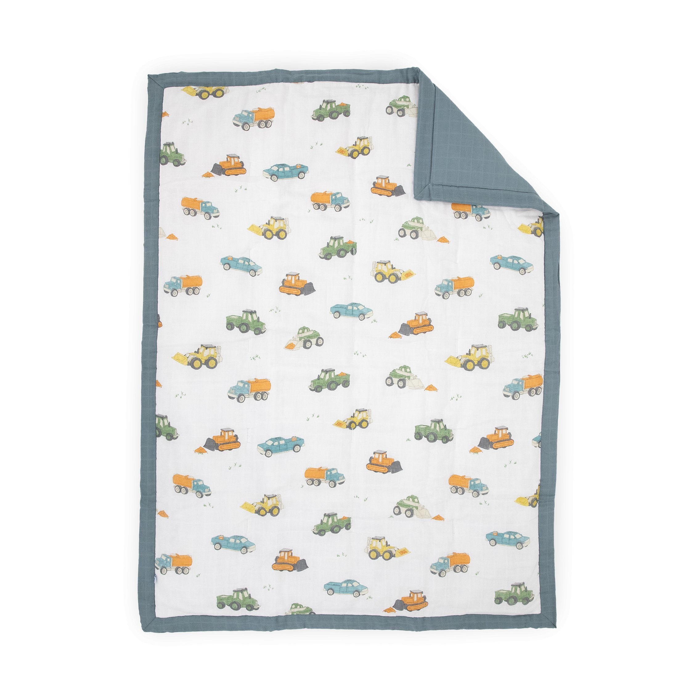 Cotton Muslin Comforter Work Trucks