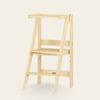 Folding Toddler Tower - Natural