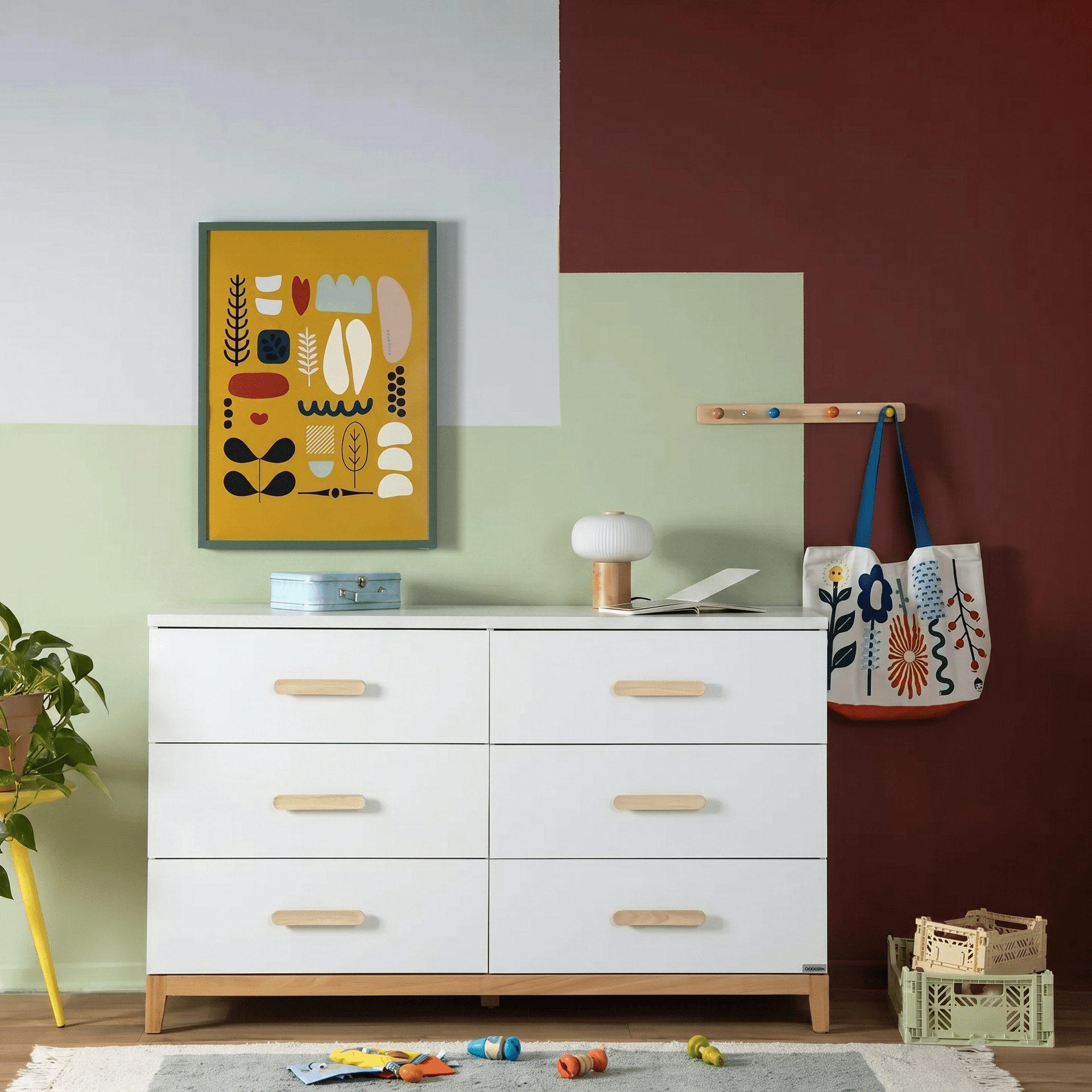LaLa Big 6-drawer Nursery Dresser LaLa Big 6-drawer Nursery Dresser