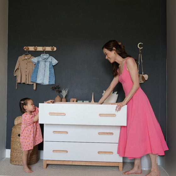 LaLa Little 3 - Drawer Dresser - dresser - 