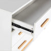 LaLa Little 3 - Drawer Dresser - dresser - white + natural