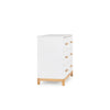LaLa Little 3 - Drawer Dresser - dresser - white + natural