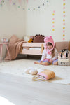 Muse Toddler Bed - toddler bed - Pink + Natural