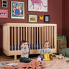 NEW! Bliss 4-in-1 Convertible Crib - cribs - natural