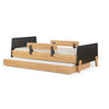 NEW! Fun Bed - Toddler Bed - Graphite/Red Oak