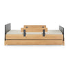 NEW! Fun Bed - Toddler Bed - Graphite/Red Oak
