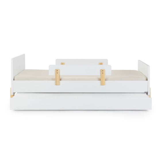 NEW! Fun Bed - Toddler Bed - White/Natural