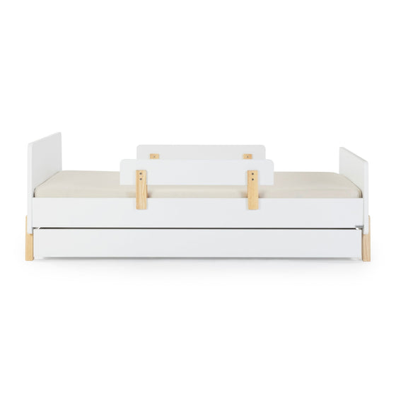 NEW! Fun Bed - Toddler Bed - White/Natural