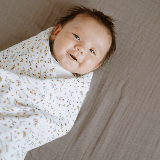 Organic Cotton Muslin Crib Sheet - Driftwood - Crib Sheet - Driftwood