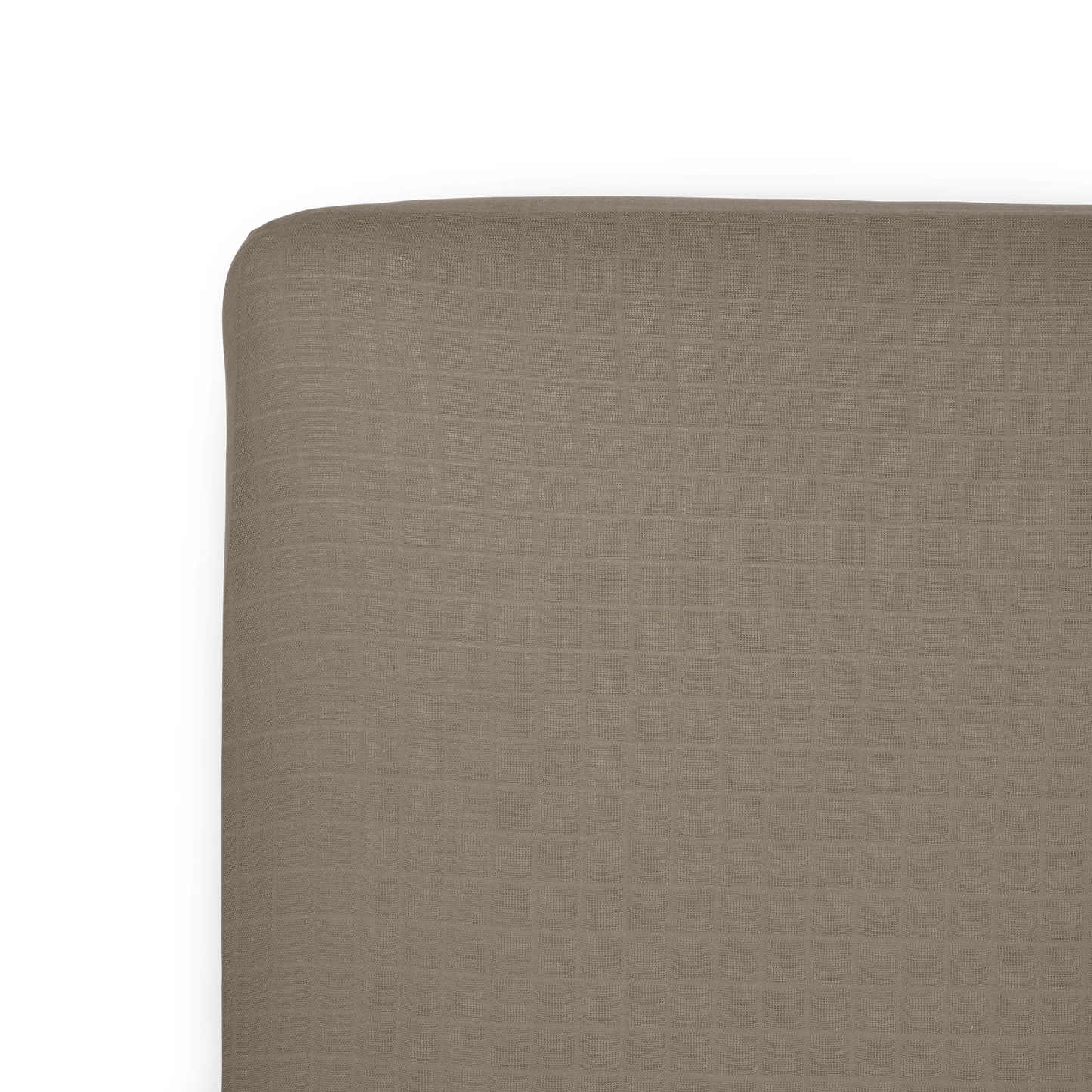 Organic Cotton Muslin Crib Sheet - Driftwood - Crib Sheet - Driftwood