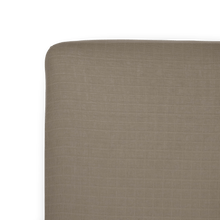  Organic Cotton Muslin Crib Sheet - Driftwood - Crib Sheet - Driftwood