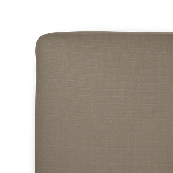 Organic Cotton Muslin Crib Sheet - Driftwood - Crib Sheet - Driftwood