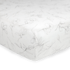 Organic Cotton Muslin Crib Sheet - Pencil Floral - Crib Sheet - Pencil Floral