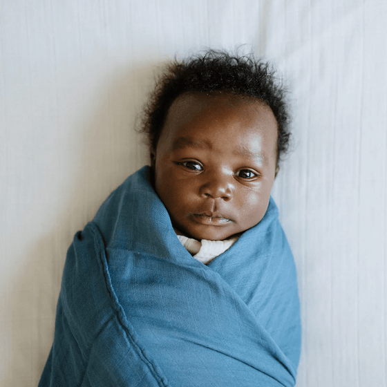 Organic Cotton Muslin Crib Sheet - White - Crib Sheet - White