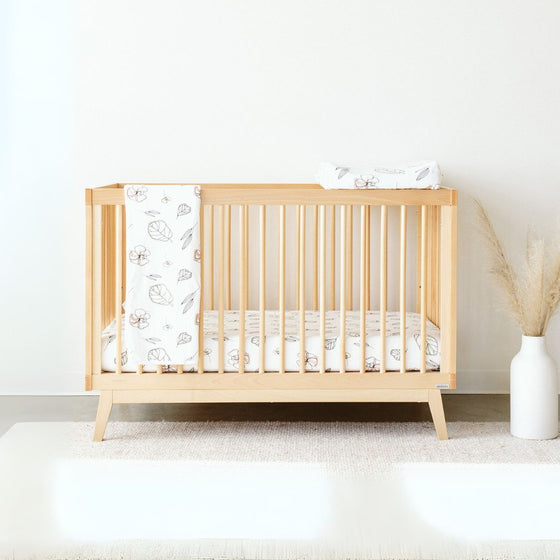 Soho 3 - in - 1 Convertible Crib - cribs - natural