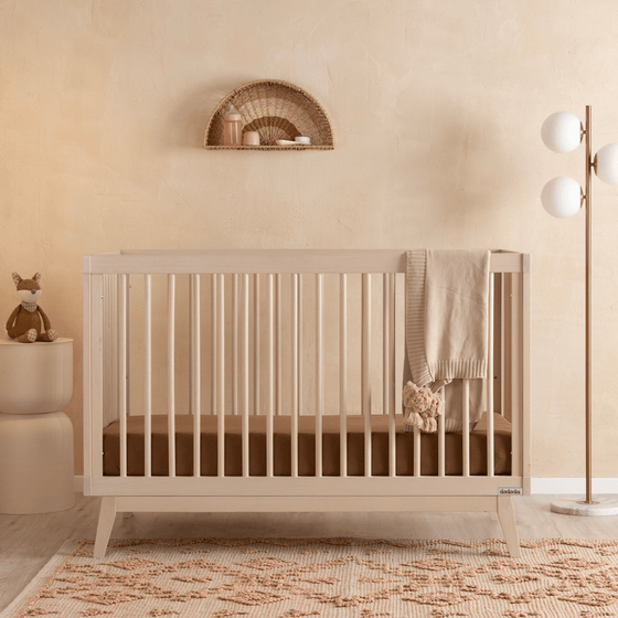 Soho 3 - in - 1 Convertible Crib - cribs - Wash