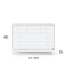 Soho 5 - Drawer Nursery Dresser - dresser - white