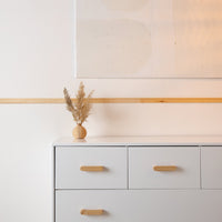 Soho 5-Drawer Nursery Dresser - dresser - white + natural