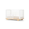 Spirit 8-in-1 Convertible Crib - White + Natural