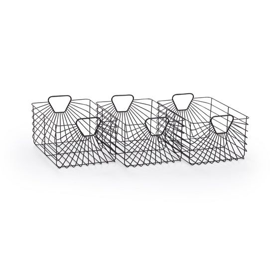 Storage Baskets - Baskets - black