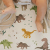 Stretch Knit Crib Sheet - Dino Pals - Crib Sheet - Dino Pals