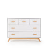 UPDATED! Soho 5-Drawer Nursery Dresser 2.0 - dresser - white + natural