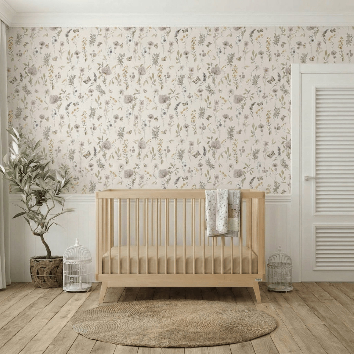 Valerie Wallpaper - Sample 1 foot by 1 foot