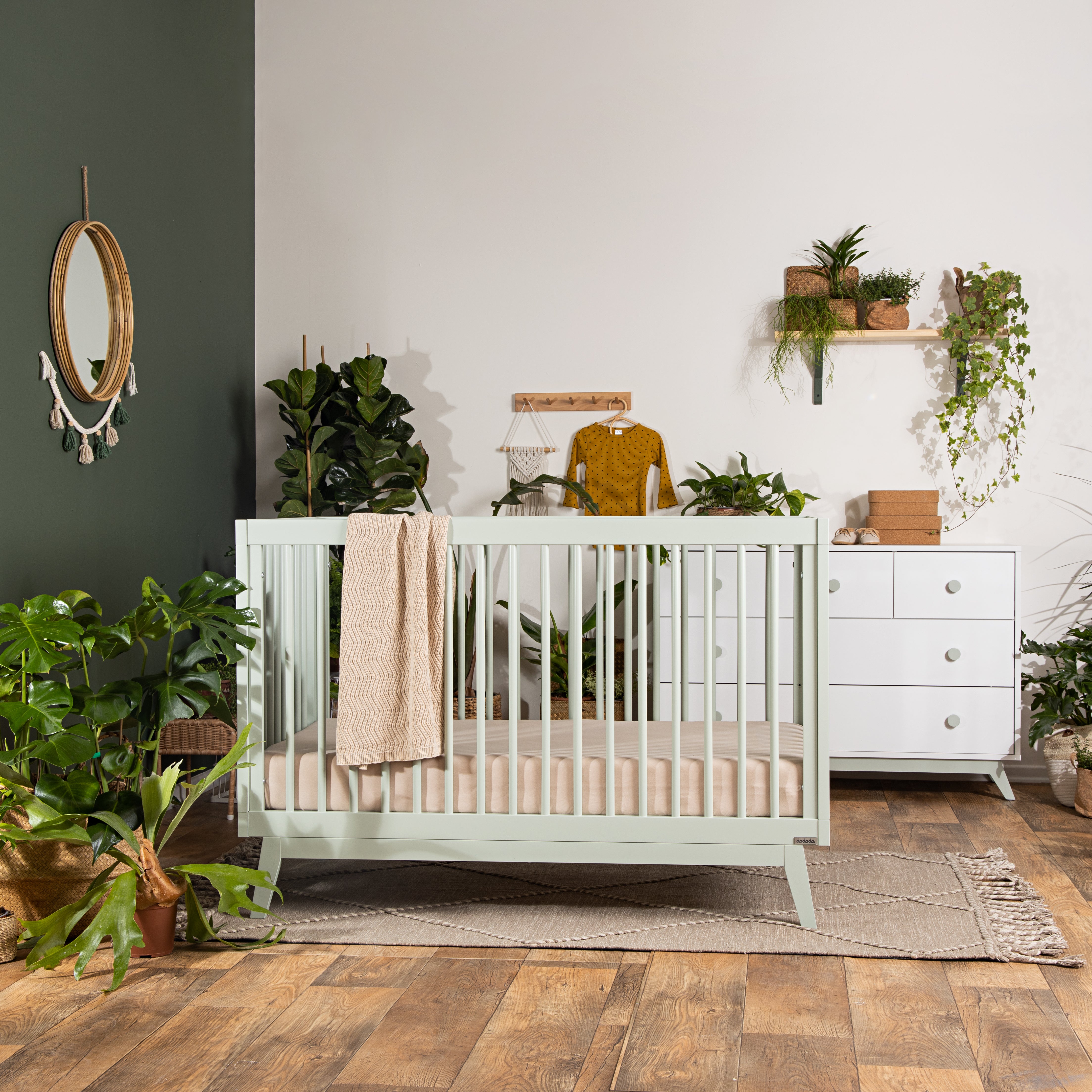 dadada Soho 3-in-1 Convertible Crib